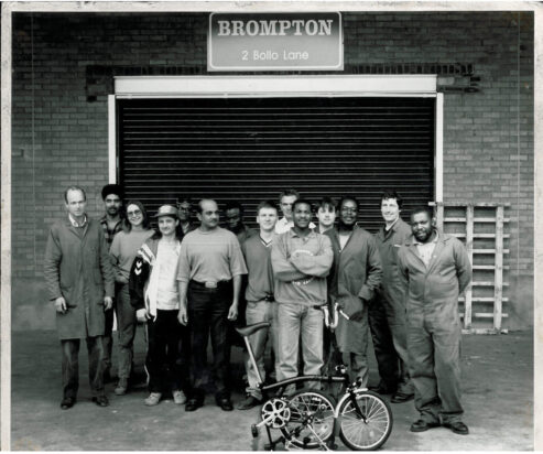 Brompton original factory in Brentford, London