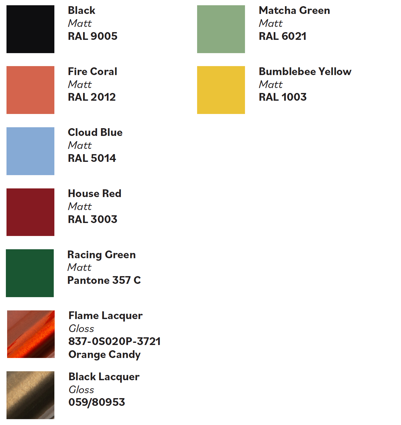 Brompton C Line 2023 Paint Colours