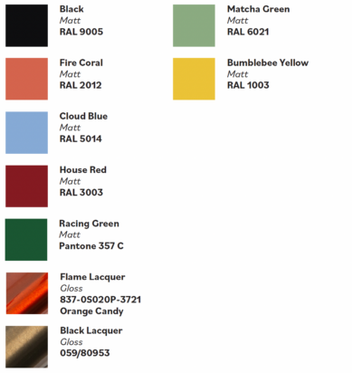 Brompton C Line 2023 Paint Colours