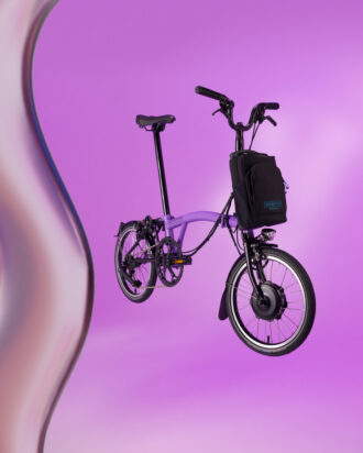 Brompton Folding Bikes Seasonal Colour for Electric C Line - Pop Lilac