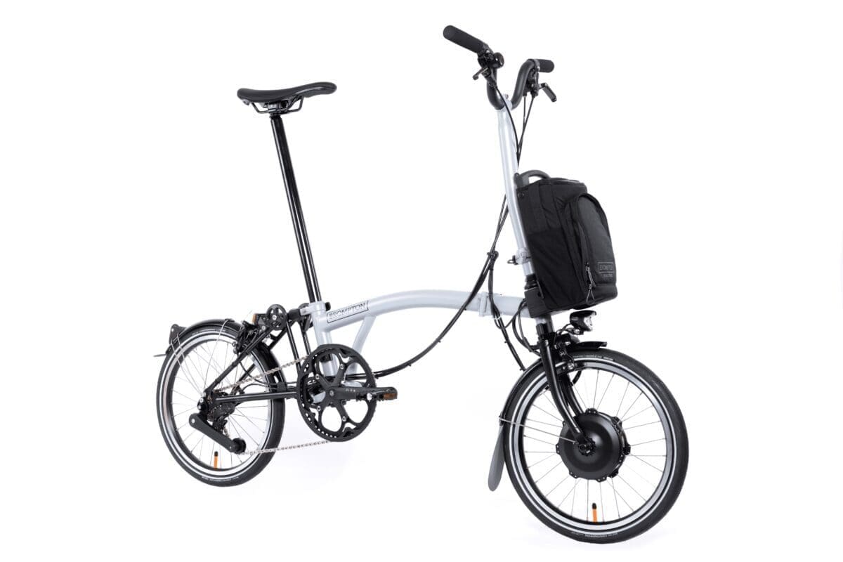 Brompton Electric P Line Explore - 12 Speed - With Rear Rack